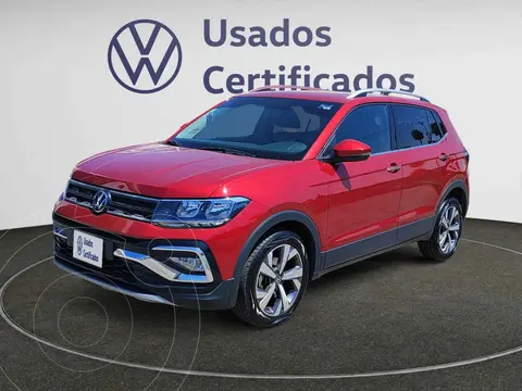 Volkswagen Taigun Comfortline TSI usado (2025) color Rojo financiado en mensualidades(enganche $106,520 mensualidades desde $8,149)