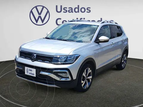 Volkswagen Taigun Comfortline TSI usado (2024) color Plata financiado en mensualidades(enganche $103,795 mensualidades desde $7,940)