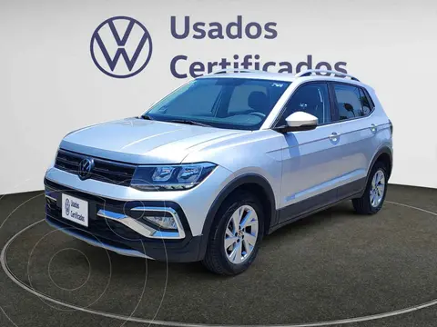 Volkswagen Taigun Trendline usado (2025) color Plata financiado en mensualidades(enganche $106,520 mensualidades desde $8,149)