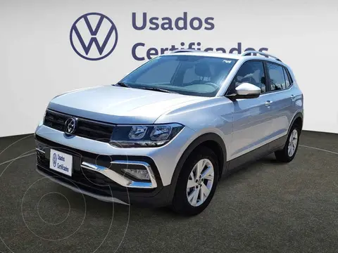 Volkswagen Taigun Trendline usado (2025) color Plata financiado en mensualidades(enganche $94,803 mensualidades desde $7,253)