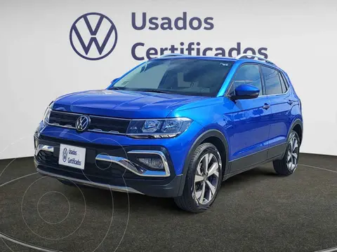 Volkswagen Taigun Comfortline TSI usado (2024) color Azul precio $369,900
