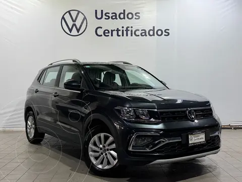 Volkswagen Taigun Trendline TSI usado (2024) color Gris precio $374,000