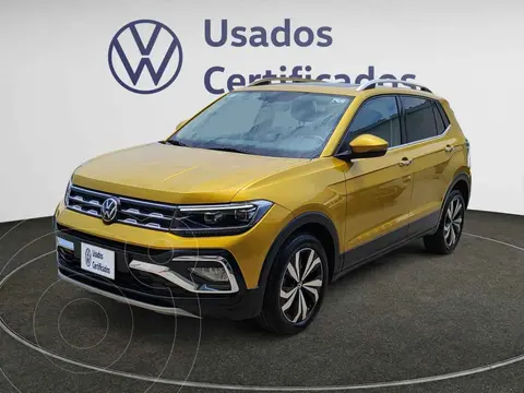 Volkswagen Taigun Comfortline TSI usado (2024) color Amarillo financiado en mensualidades(enganche $114,695 mensualidades desde $8,774)