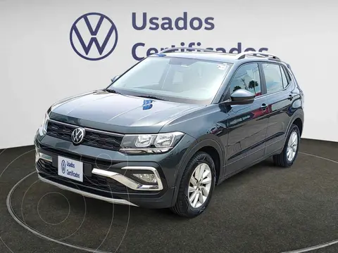 Volkswagen Taigun Trendline TSI usado (2024) color Gris financiado en mensualidades(enganche $101,070 mensualidades desde $7,732)