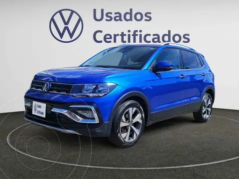 Volkswagen Taigun Comfortline TSI usado (2025) color Azul financiado en mensualidades(enganche $106,520 mensualidades desde $8,149)