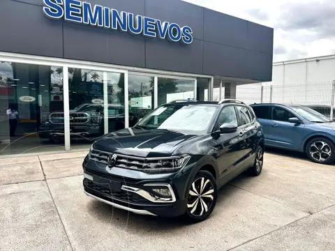 Volkswagen Taigun Highline usado (2023) color Gris Oscuro financiado en mensualidades(enganche $82,500 mensualidades desde $9,262)