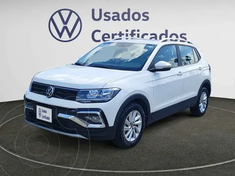 Volkswagen Taigun Trendline usado (2024) color Blanco financiado en mensualidades(enganche $103,550 mensualidades desde $7,922)