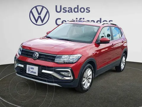Volkswagen Taigun Trendline usado (2024) color Rojo financiado en mensualidades(enganche $103,795 mensualidades desde $7,940)