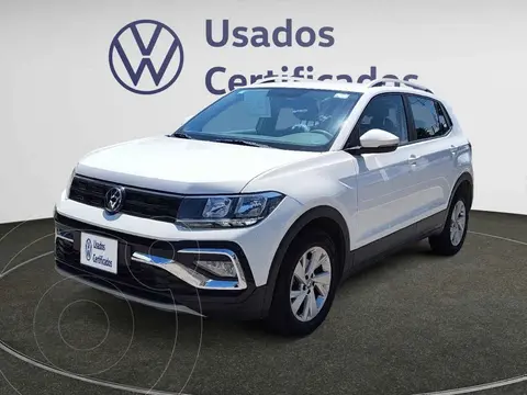 Volkswagen Taigun Trendline usado (2025) color Blanco financiado en mensualidades(enganche $96,165 mensualidades desde $7,357)