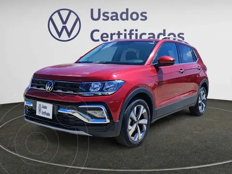 Volkswagen Taigun Comfortline TSI usado (2024) color Rojo financiado en mensualidades(enganche $106,520 mensualidades desde $8,149)