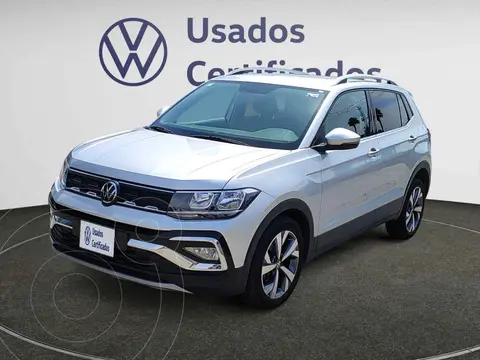 Volkswagen Taigun Comfortline TSI usado (2024) color Plata financiado en mensualidades(enganche $107,065 mensualidades desde $8,191)
