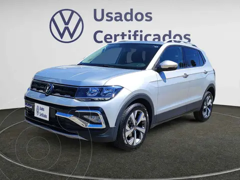 Volkswagen Taigun Comfortline TSI usado (2024) color Plata financiado en mensualidades(enganche $103,795 mensualidades desde $7,940)