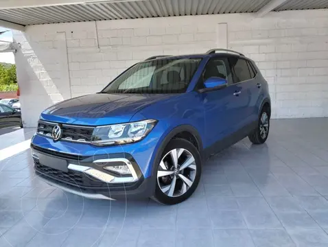 Volkswagen Taigun Comfortline TSI usado (2024) color Azul precio $395,900