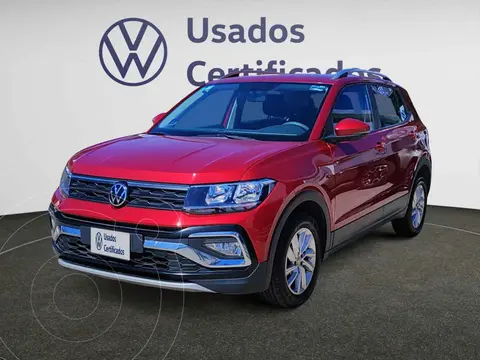 Volkswagen Taigun Trendline TSI usado (2024) color Rojo financiado en mensualidades(enganche $99,708 mensualidades desde $7,628)