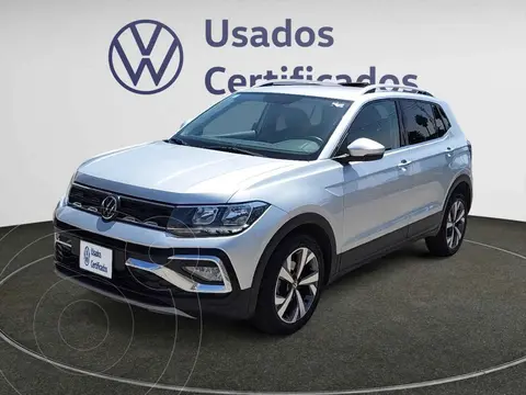 Volkswagen Taigun Comfortline TSI usado (2025) color Plata financiado en mensualidades(enganche $100,253 mensualidades desde $7,669)