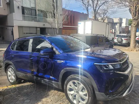 Volkswagen Taos Comfortline Aut usado (2022) color Azul precio $34.500.000