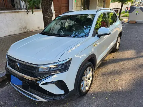 Volkswagen Taos Comfortline Aut usado (2021) color Blanco financiado en cuotas(anticipo $3.000.000 cuotas desde $300.000)