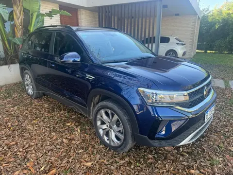 Volkswagen Taos Comfortline Aut usado (2023) color Azul financiado en cuotas(anticipo $5.500.000)