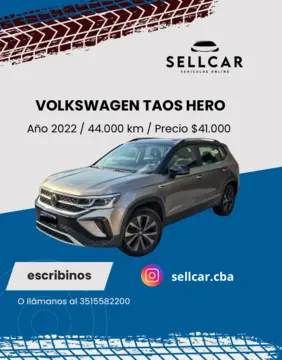 Volkswagen Taos Hero usado (2022) color Beige precio $41.000.000