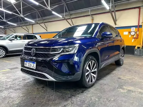 Volkswagen Taos Highline Aut usado (2022) color Azul financiado en cuotas(anticipo $1.000.000 cuotas desde $360.000)