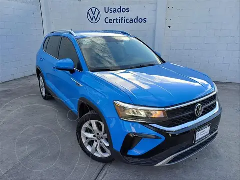 Volkswagen Taos Comfortline usado (2022) color Azul Claro precio $469,900