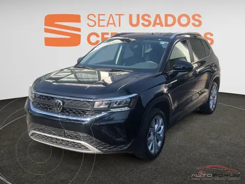 Volkswagen Taos Comfortline Plus usado (2024) color Negro financiado en mensualidades(enganche $107,498 mensualidades desde $13,984)