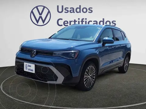Volkswagen Taos Comfortline usado (2025) color Azul financiado en mensualidades(enganche $131,045 mensualidades desde $10,025)