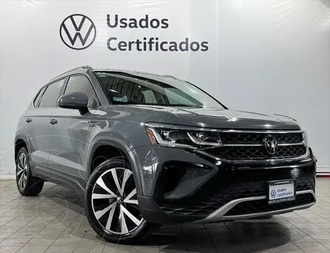 Volkswagen Taos Highline usado (2021) color Gris financiado en mensualidades(enganche $108,728 mensualidades desde $9,913)