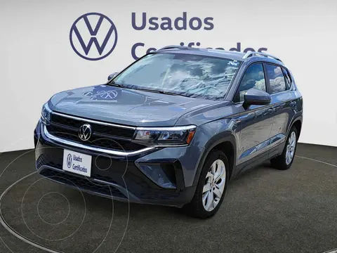 Volkswagen Taos Comfortline Plus usado (2024) color Gris financiado en mensualidades(enganche $125,595 mensualidades desde $9,608)