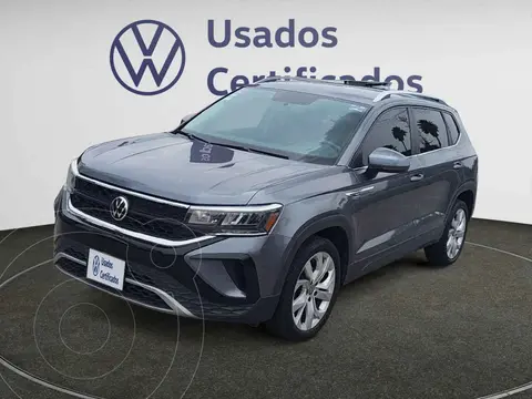 Volkswagen Taos Comfortline usado (2022) color Gris financiado en mensualidades(enganche $92,895 mensualidades desde $7,107)