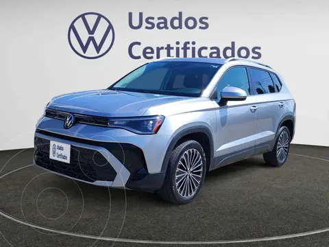 Volkswagen Taos Comfortline usado (2025) color Plata financiado en mensualidades(enganche $129,683 mensualidades desde $9,921)