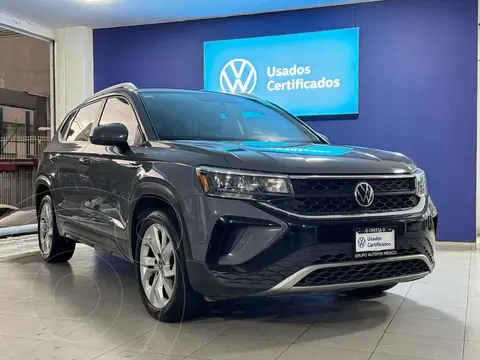 Volkswagen Taos Comfortline usado (2021) color Gris financiado en mensualidades(enganche $103,278 mensualidades desde $9,416)