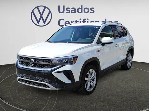 Volkswagen Taos Comfortline Plus usado (2024) color Blanco financiado en mensualidades(enganche $128,320 mensualidades desde $9,817)