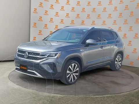 Volkswagen Taos Highline usado (2022) color Gris financiado en mensualidades(enganche $100,100 mensualidades desde $12,033)