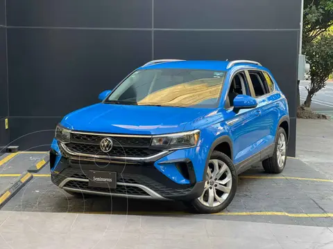 Volkswagen Taos Comfortline usado (2021) color Azul precio $525,000