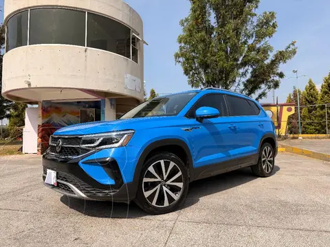 Volkswagen Taos Highline usado (2022) color Azul precio $410,000
