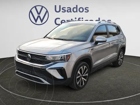 Volkswagen Taos Comfortline usado (2023) color Plata financiado en mensualidades(enganche $122,870 mensualidades desde $9,400)