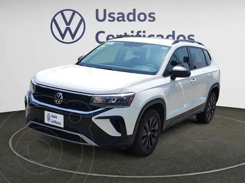 Volkswagen Taos Trendline usado (2023) color Blanco financiado en mensualidades(enganche $114,695 mensualidades desde $8,774)