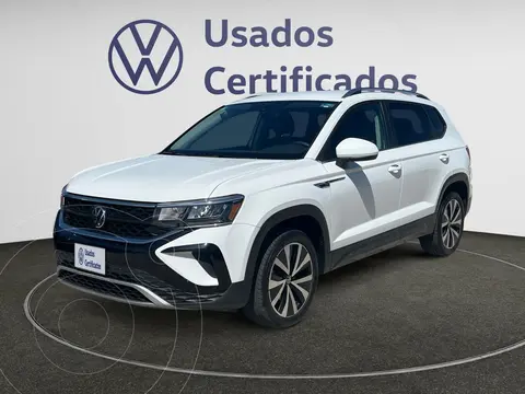 Volkswagen Taos Comfortline usado (2023) color Blanco financiado en mensualidades(enganche $129,683 mensualidades desde $9,921)