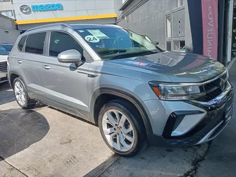 Volkswagen Taos Comfortline Plus usado (2024) color plateado financiado en mensualidades(enganche $104,760 mensualidades desde $12,102)