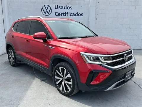 Volkswagen Taos Highline usado (2022) color Rojo precio $429,900