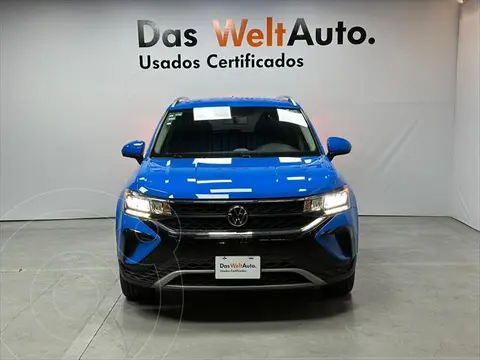 Volkswagen Taos Comfortline usado (2021) color Azul precio $449,000