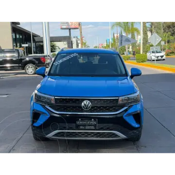 Volkswagen Taos Comfortline usado (2021) color Azul precio $370,000