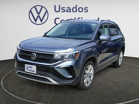 Volkswagen Taos Comfortline usado (2021) color Gris financiado en mensualidades(enganche $106,520 mensualidades desde $8,149)