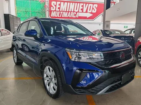 Volkswagen Taos Comfortline Plus usado (2024) color Azul precio $415,000