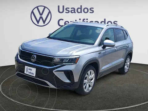 Volkswagen Taos Comfortline Plus usado (2024) color Plata financiado en mensualidades(enganche $125,595 mensualidades desde $9,608)