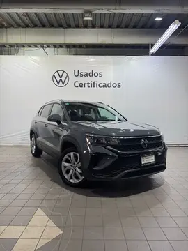 Volkswagen Taos Comfortline Plus usado (2024) color Gris financiado en mensualidades(enganche $128,048 mensualidades desde $11,674)