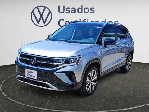 Volkswagen Taos Highline usado (2024) color Plata financiado en mensualidades(enganche $144,670 mensualidades desde $11,067)