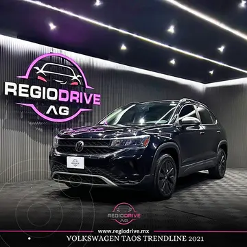 Volkswagen Taos Trendline usado (2021) color Negro Profundo precio $329,900