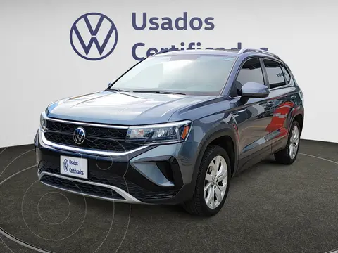 Volkswagen Taos Comfortline Plus usado (2024) color Gris financiado en mensualidades(enganche $131,045 mensualidades desde $10,025)